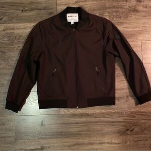 William Rast bomber jacket fleece lined men’s large